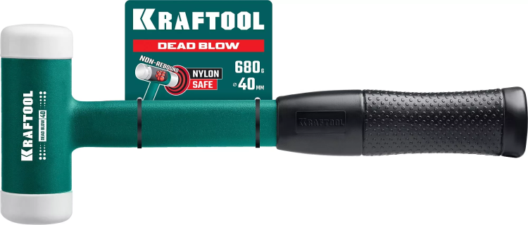 Безынерционный молоток KRAFTOOL DEAD BLOW с бойками из полиамида 2078-40 купить в Нягани