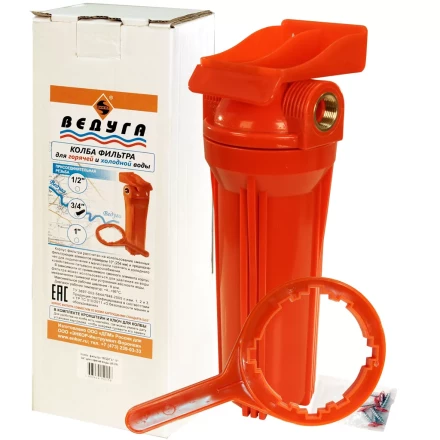Колба фильтра ВЕДУГА 10 3/4 для горячей воды 69329 купить в Нягани