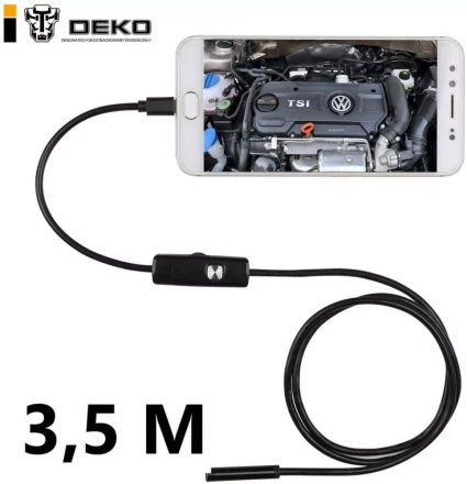 Эндоскоп водонепроницаемый WE-3.5 DEKO, 065-0182 купить в Нягани