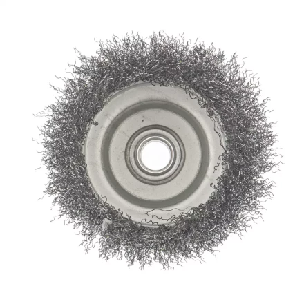 Щетка для УШМ 100 мм М14 &quot;чашка&quot; витая проволока СИБРТЕХ 746057 купить в Нягани