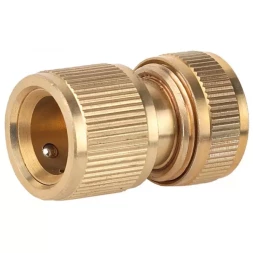 Соединитель GRINDA с автостопом, латунный, 1/2" 8-426129