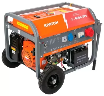 Генератор бензиновый Кратон GG-6500-3РEM 3 08 01 039 купить в Нягани