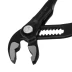 Клещи переставные 180 мм Matrix, кнопочный механизм, хром-ванадий, обливные рукоятки 17925 купить в Нягани
