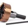 HSS-TiN коронка MESSER 32мм с центр. сверлом и толкающей пружиной для  лист. материала  до 2 мм ц/х купить в Нягани