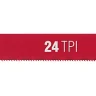 Полотно ЗУБР "МАСТЕР" по металлу 24 TPI  (шаг 1.0мм), Универсальное, 50шт 15853-24-50 купить в Нягани