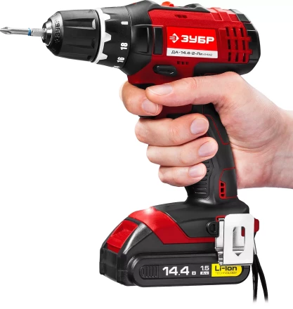 Дрель-шуруповерт 2 АКБ ДА-14.4-2-Ли КНМ2 серия МАСТЕР купить в Нягани