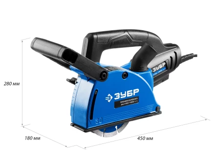 Штроборез + пластиковый кейс ЗШ-П30-1400 ПСТК серия ПРОФЕССИОНАЛ купить в Нягани