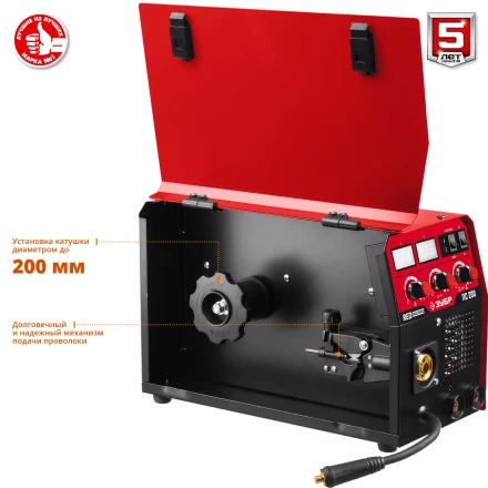 Полуавтомат сварочный инверторный МIG-MAG c функцией ММА ПС-200 серия МАСТЕР купить в Нягани