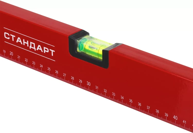 Уровень ЗУБР "СТАНДАРТ" коробчатый, 2 противоударные ампулы, 100см 34588-100 купить в Нягани
