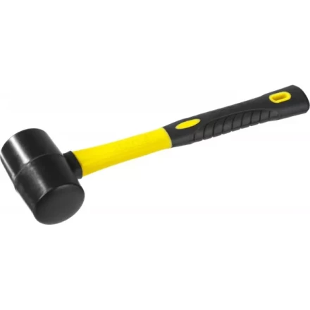 Киянка STAYER &quot;PROFESSIONAL&quot; резиновая ЧЕРНАЯ, с фиберглассовой ручкой 2054-40 купить в Нягани