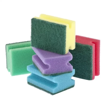 Губки для посуды профильные Comfort 85х65х43 мм 5 шт ТМ Elfe 92357 купить в Нягани