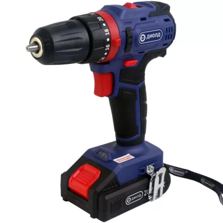 Аккумуляторная дрель-шуруповерт Диолд ДЭА-20ЛИ-02 У (ударная) купить в Нягани