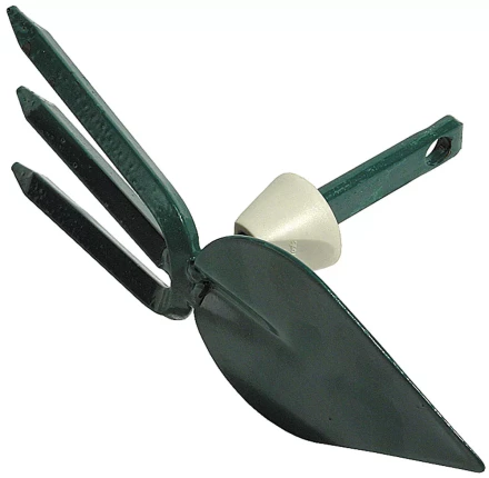 Мотыжка садовая RACO, лезвие лепесток, 3 зубца, с быстрозажимным механизмом, 75мм 4230-53819 купить в Нягани