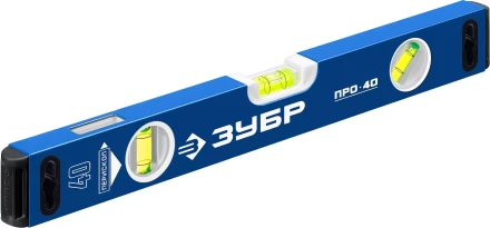 ЗУБР ПРО, 400 мм, уровень с усиленным профилем, Профессионал (34590-040) купить в Нягани