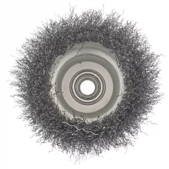 Щетка для УШМ 125 мм М14 "чашка" витая проволока СИБРТЕХ 746067 купить в Нягани