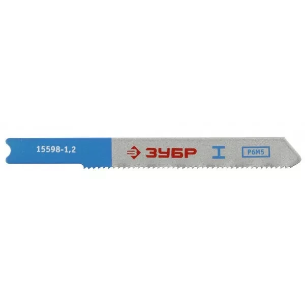Полотна ЗУБР "ЭКСПЕРТ", U118A,  для эл/лобзика, HSS, по металлу, US-хвост., шаг 1,2мм, 50мм, 3шт 15598-1.2 купить в Нягани