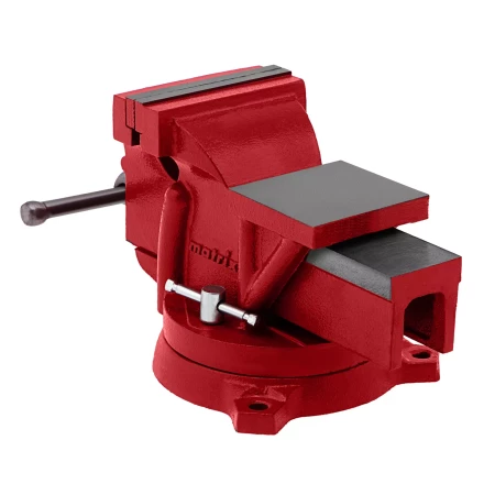 Тиски слесарные, 100 мм, поворотные, с наковальней// Matrix 18600 купить в Нягани