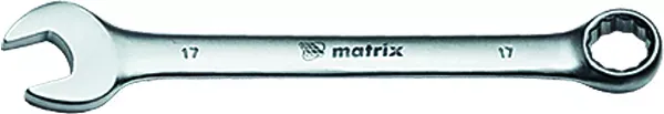 Ключ комбинированный 6 мм CrV матовый хром MATRIX 15102 купить в Нягани