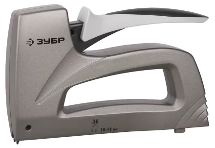 Степлер ЗУБР &quot;ПРЕМИУМ&quot;, пластинчатая пружина, литой корпус, тип 36 31512_z01 купить в Нягани