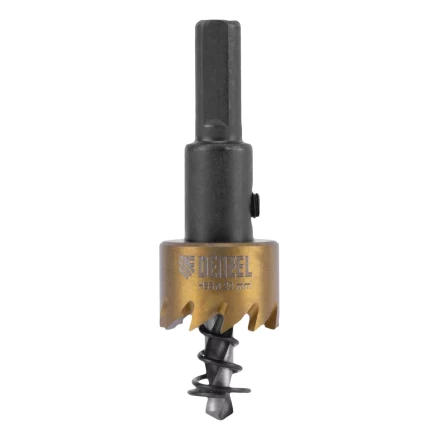 Коронка по металлу HSS, 20 мм, нитридтитановое покрытие Denzel 724101 купить в Нягани