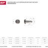 Саморезы ЗУБР "МАСТЕР" со сверлом оцинкованные, для крепления лист. металла до 2мм, полуцилиндр. головка, 3.8x11мм, 1000шт 4-300151-38-11 купить в Нягани