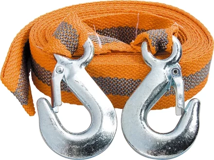 Трос буксировочный 5 тонн 2 крюка пакет STELS Россия 54375 купить в Нягани