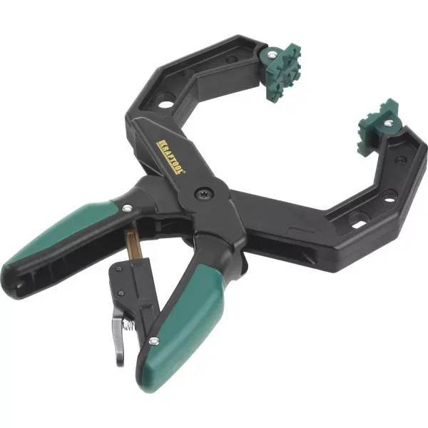 Струбцина KRAFTOOL "EcoKraft" ручная, пластиковый корпус, 0-100мм 32224-10 купить в Нягани