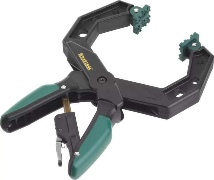 Струбцина KRAFTOOL "EcoKraft" ручная, пластиковый корпус, 0-100мм 32224-10 купить в Нягани
