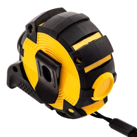 Рулетка Denzel 3м х 16мм, автоматич. фиксац., нейлон. покрытие, магнит. зацеп, двухстор. разметка, 31520 купить в Нягани