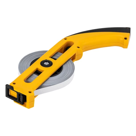 Рулетка геодезическая Denzel 30 м х 13 мм, открытый корпус, металлическая лента 31491 купить в Нягани