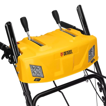 Бензиновая снегоуборочная машина Denzel SBM 610DT PRO, 212cc, гусеницы, эл.старт, блок. дифф. купить в Нягани