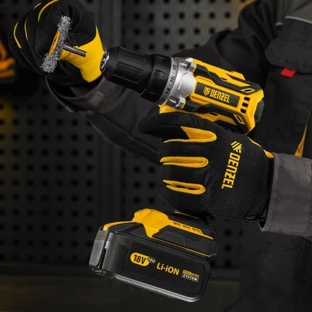 Щетка для дрели, 50 мм, Плоская, со шпилькой, нержавеющая витая проволока Denzel 744623 купить в Нягани