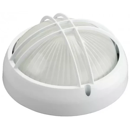 Светильник уличный СВЕТОЗАР &quot;ОРБИТА&quot; влагозащищенный, цвет белый, 60Вт SV-57311-W купить в Нягани