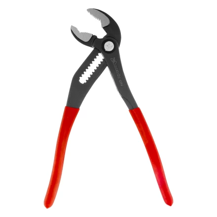 Клещи переставные 250 мм Matrix, кнопочный механизм, хром-ванадий, обливные рукоятки 17926 купить в Нягани