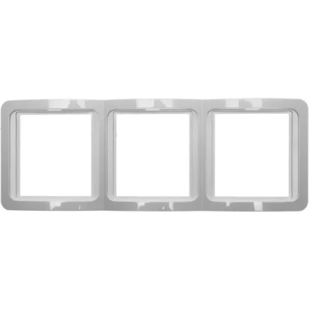 Панель СВЕТОЗАР &quot;ГАММА&quot; тройная вертикальная, цвет бежевый SV-54149-B купить в Нягани