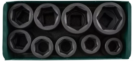 Набор головок торцевых ударных 1&quot;DR 24-50мм 9предметов Jonnesway S03A8109S 48315 купить в Нягани