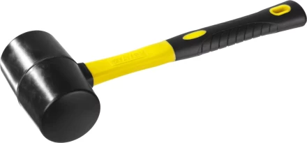 Киянка STAYER &quot;PROFESSIONAL&quot; резиновая ЧЕРНАЯ, с фиберглассовой ручкой 2054-75 купить в Нягани