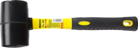 Киянка STAYER &quot;PROFESSIONAL&quot; резиновая ЧЕРНАЯ, с фиберглассовой ручкой 2054-75 купить в Нягани