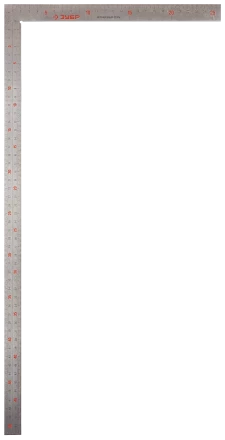 Угольник ЗУБР Цель 300 х 150 мм цельнометаллический нержавеющий Профессионал 34350-30 купить в Нягани