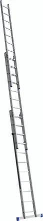 Лестница ЗУБР универсальная, трехсекционная со стабилизатором, 11 ступеней 38831-11 купить в Нягани