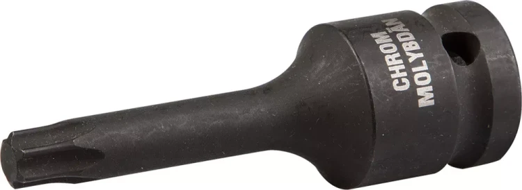 Торцовая головка KRAFTOOL "INDUSTRIE QUALITAT" ударная (1/2"), TORX, Cr-Mo, фосфатированная, T50 27952-50_z01 купить в Нягани