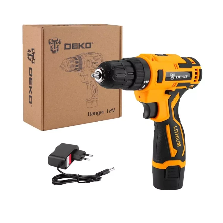 Дрель аккумуляторная DEKO Banger 12V SET1, 063-4129 купить в Нягани