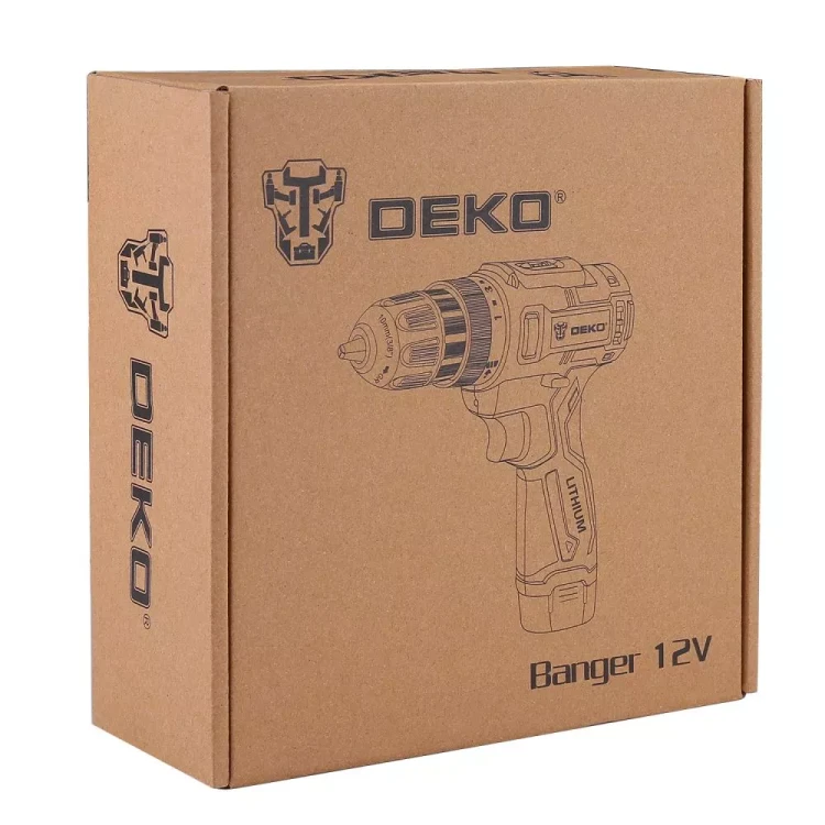 Дрель аккумуляторная DEKO Banger 12V SET1, 063-4129 купить в Нягани