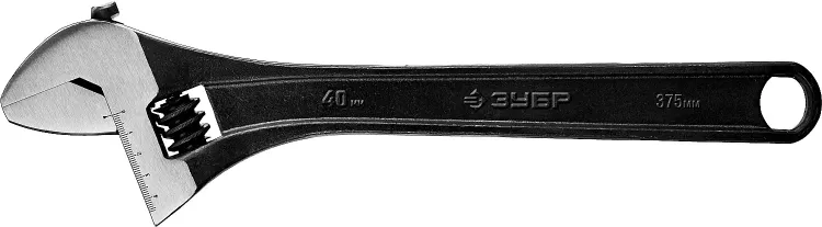 ЗУБР 375/40 мм, разводной ключ (27251-37) купить в Нягани