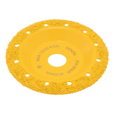 Чашка твёрдосплавная зачистная,125 мм, Наклонная, среднее зерно #16// Denzel 72977 купить в Нягани