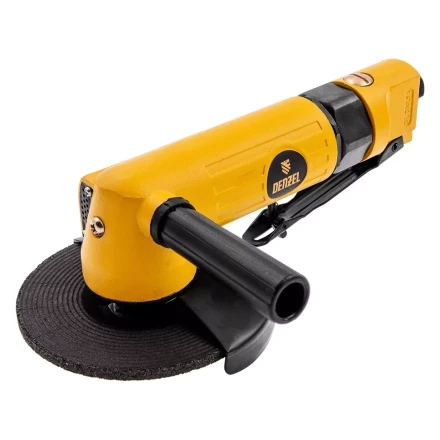 Пневматическая углошлифовальная машина Denzel 57477 AG125, 11000 об/мин, 125 мм, 186 л/мин купить в Нягани