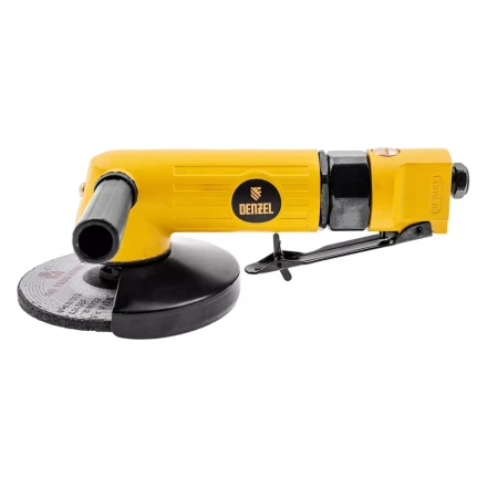 Пневматическая углошлифовальная машина Denzel 57477 AG125, 11000 об/мин, 125 мм, 186 л/мин купить в Нягани