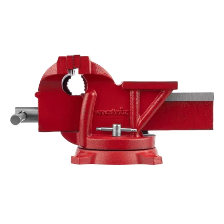 Тиски слесарные, 125 мм, поворотные, с наковальней// Matrix 18601 купить в Нягани