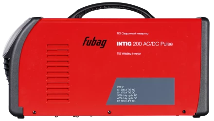 Сварочный инвертор INTIG 200 AC/DC PULSE с горелкой FB TIG 26 5P 4М Fubag купить в Нягани