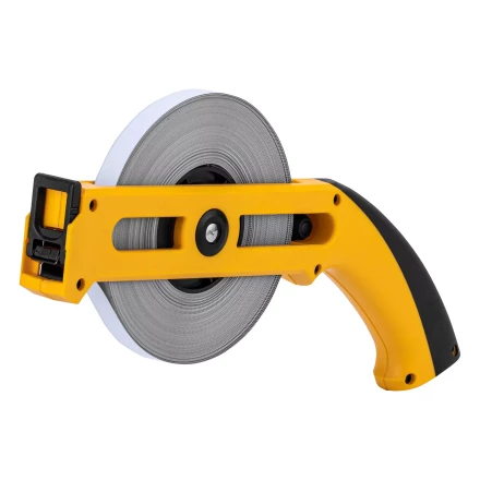 Рулетка геодезическая 50 м х 13 мм Denzel 31492, открытый корпус, металлическая лента купить в Нягани